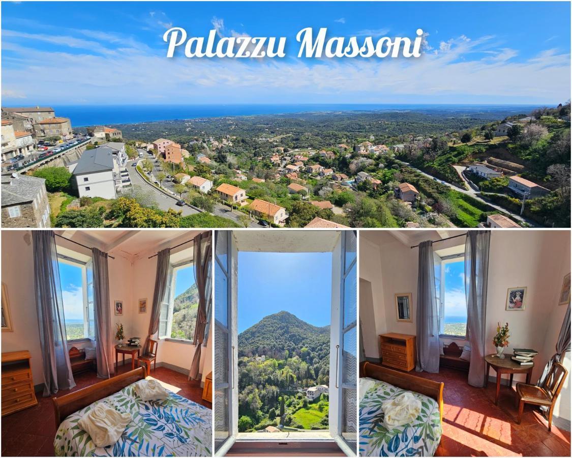 Palazzu Massoni, Magnifique Vue Sur La Mer Et La Montagne, Clim, Wifi, Parking Gratuit Cervione Exteriér fotografie